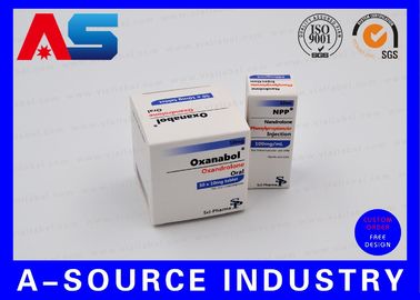 Matt Oral Peptide 10ml Vial Boxes Embossed Vial Case 10mL Packaging For Bodybuilding