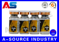 薬物の薬剤の注文のガラスびんのステッカー ペット/ポリ塩化ビニール CMYK