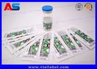 10mlカスタムバイアル薬ラベル印刷強力な接着剤と防水性