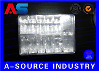 ステロイドのガラス ガラスびん3pcs 2mLのガラスびん/10pcsのために包む薬剤のプラスチックまめ2ml + 10ml
