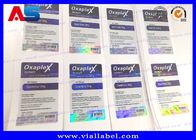 防水薬剤の使用法を印刷するAnavar Oxandrolone 50のタブレットの丸薬ラベルのホログラム