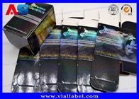 ホログラム薬剤 包装箱とラベル 口服用ペプチド 10ml 薬局用紙箱