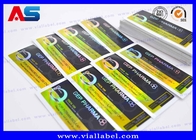 4Cフル カラーのガラスびん レーザーのホログラムのステッカー、びんのラベルを印刷するSGS