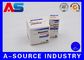 Small Paper Silver Pill Box Printing Tablet Pharmaceutical Box For Pharma Tablet 50CC Plastic Bottles