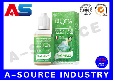 30ml e ジュースのプラスチックびんのための共通レーザー色 E 液体箱は長く薄くなります