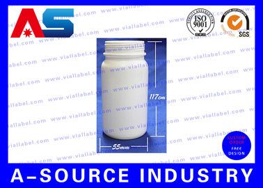 200ml HDPE 薬剤容器 空き錠剤ボトル / ビタミン錠剤 ボトル プラスチック製薬ボトル