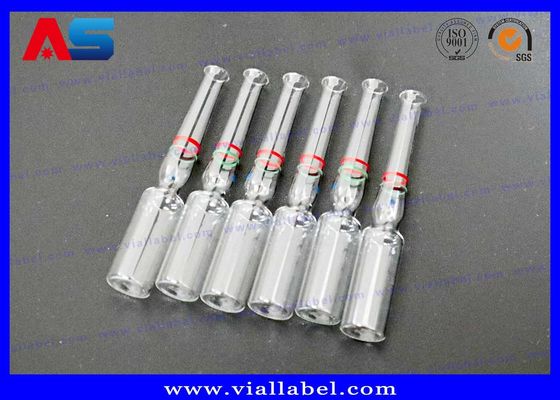 安全な貯蔵の小さい薬剤の薬剤のガラス製アンプル1ml 2ml 3ml 4ml 5ml 10ml