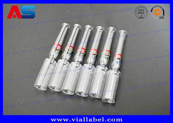 安全な貯蔵の小さい薬剤の薬剤のガラス製アンプル1ml 2ml 3ml 4ml 5ml 10ml