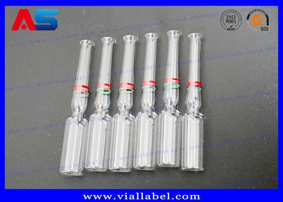 安全な貯蔵の小さい薬剤の薬剤のガラス製アンプル1ml 2ml 3ml 4ml 5ml 10ml