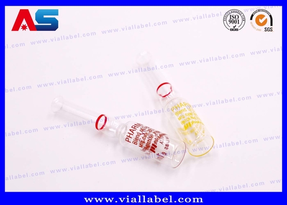 1ml / 2ml / ガラスのアンプル カスタムカラー印刷