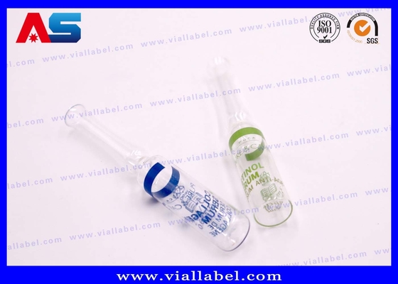 1ml / 2ml / ガラスのアンプル カスタムカラー印刷