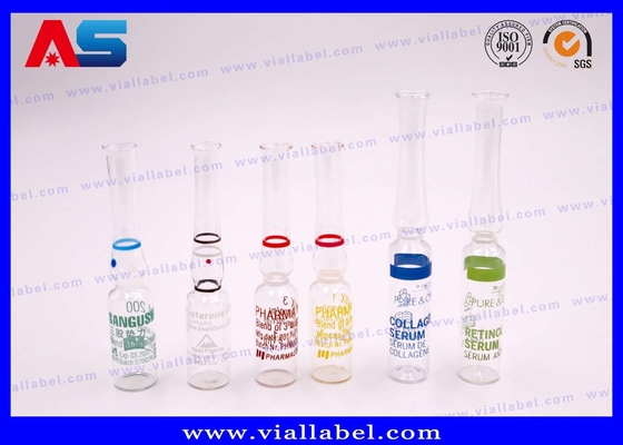 1ml / 2ml / ガラスのアンプル カスタムカラー印刷
