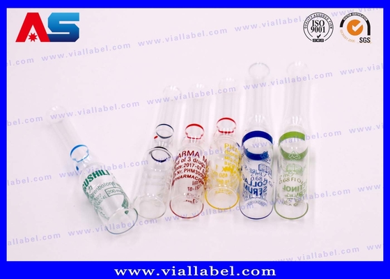 1ml / 2ml / ガラスのアンプル カスタムカラー印刷
