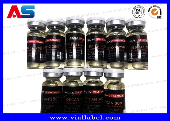 PARA PHARMA 小瓶ラベル印刷 10ml ガラスボトル用のラベル カスタムデザイン