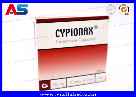 CMYK 製薬用 包装箱 1ml の 10 袋 1ml 袋 紙箱 と プラスチック トレイ