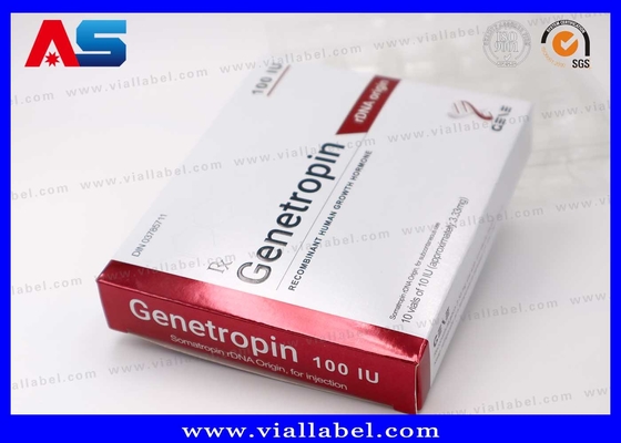 アンチエイジング 191AA 注射 3ml バイアル 医薬品ボックスとラベル印刷 Genetropin