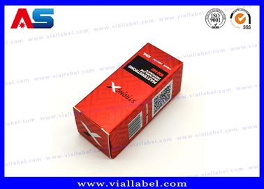 赤色 10ml ボトル ボックス オイル ボトル ペプチド 梱包 サイズ 3*3*6CM 10ml ボトル ラベル