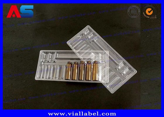 ステロイドのガラス ガラスびん3pcs 2mLのガラスびん/10pcsのために包む薬剤のプラスチックまめ2ml + 10ml