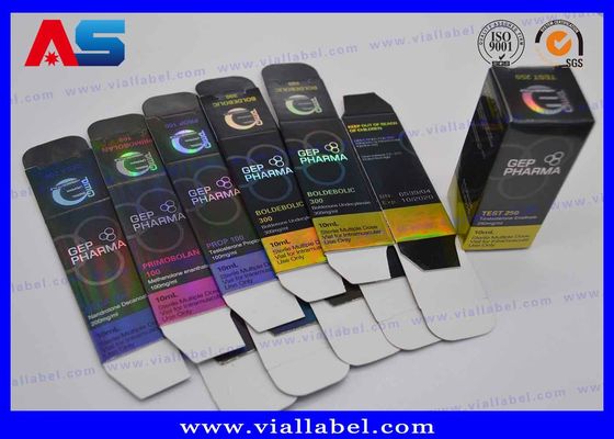 ゼップ ファーマ 10ml ガラス 薬剤 瓶 300g 紙 印刷 包装 箱 ボディビルディング 薬剤 瓶