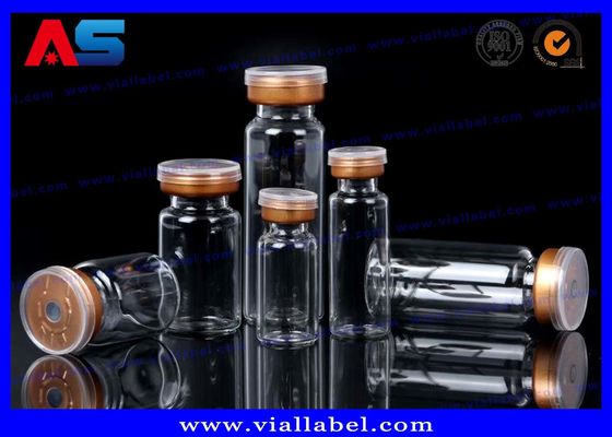 実験用反応剤 ボトル ガラス 3ml ストップとプラスチックキャップ 100pcs / ロット 瓶 ガラスボトル