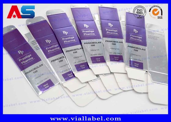アナボリックサイエンス 10ml 薬剤瓶 ボックス / ペプチド 薬剤 グラス 薬剤瓶 オーダーメイド 印刷 ボックス
