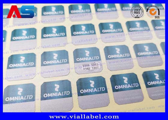 カスタムデザイン アンチフェイク ホログラム セキュリティステッカー 無効 3D ホログラムステッカー