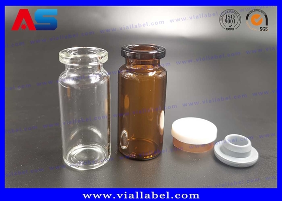 透明なボトル 10ml 小さなガラスのボトル 24mm 幅 45mm 高さ BIOテスト用 2ml ガラスのボトル