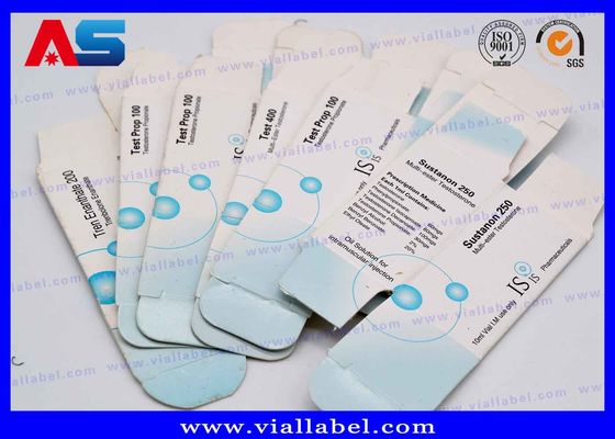 カスタムホログラムバイアル収納ボックス印刷 10mlバイアルボックスとパッケージング / 小型パッケージボックス