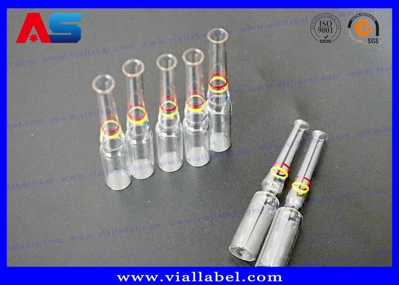 Ecoの薬の液体のための友好的なアンプルのゆとりの小さいガラス ガラスびん5ml