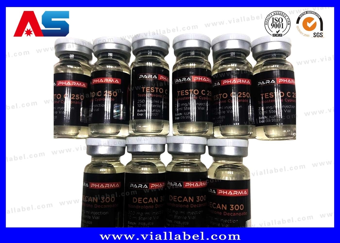 PARA PHARMA 小瓶ラベル印刷 10ml ガラスボトル用のラベル カスタムデザイン