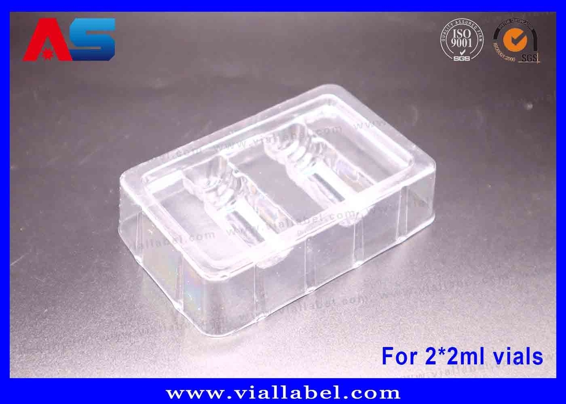 2ml ボトルチルゼパチド / Hcg パッケージのバスナー 50um厚さの透明なトレイ