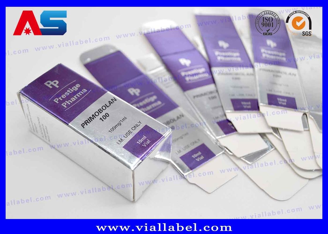 アナボリックサイエンス 10ml 薬剤瓶 ボックス / ペプチド 薬剤 グラス 薬剤瓶 オーダーメイド 印刷 ボックス