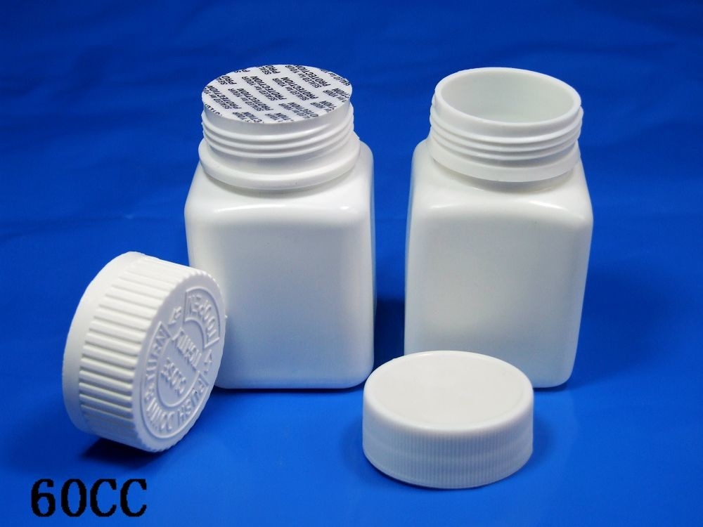 HDPE 医療用プラスチック製の錠剤瓶 子供用蓋と保護用 密封薬剤瓶