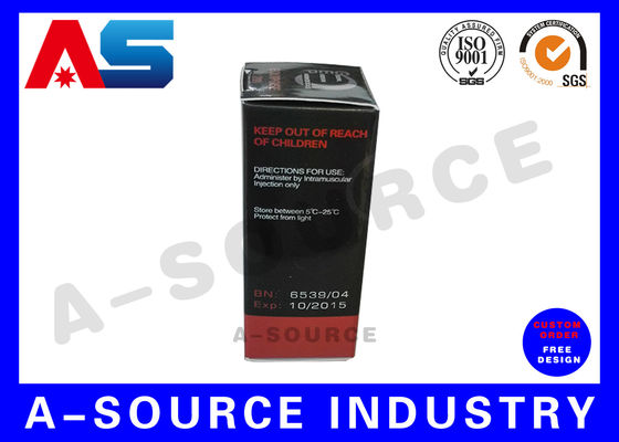 テストステロンのステロイド/薬剤の薬のために包む小さい薬箱10mlのガラスびん