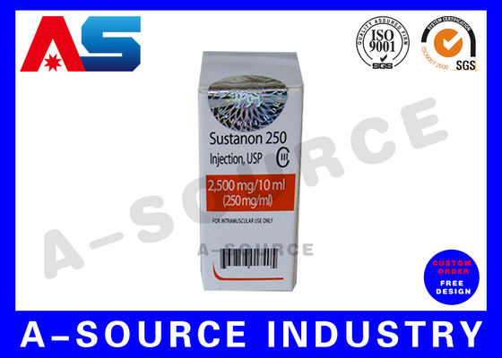 パーソナライズされたISO 9001 ファーマ 保存のための10mlビオル 定期印刷 ペプチドビオル