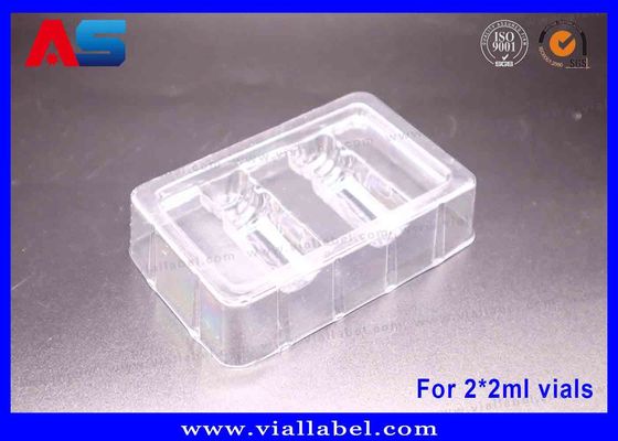 2ml ボトルチルゼパチド / Hcg パッケージのバスナー 50um厚さの透明なトレイ