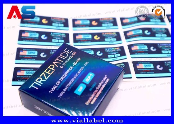 セマグルーチド紙箱 2ml ボトルボックス 薬剤包装ソリューションのためのカスタマイズされた印刷